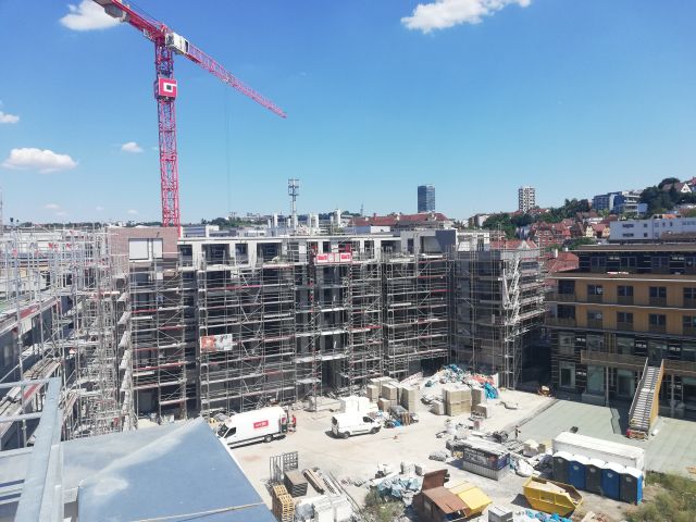 Baustelle Quartier Wiener Platz